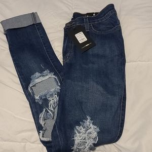 Fashion Nova beach bum jeans